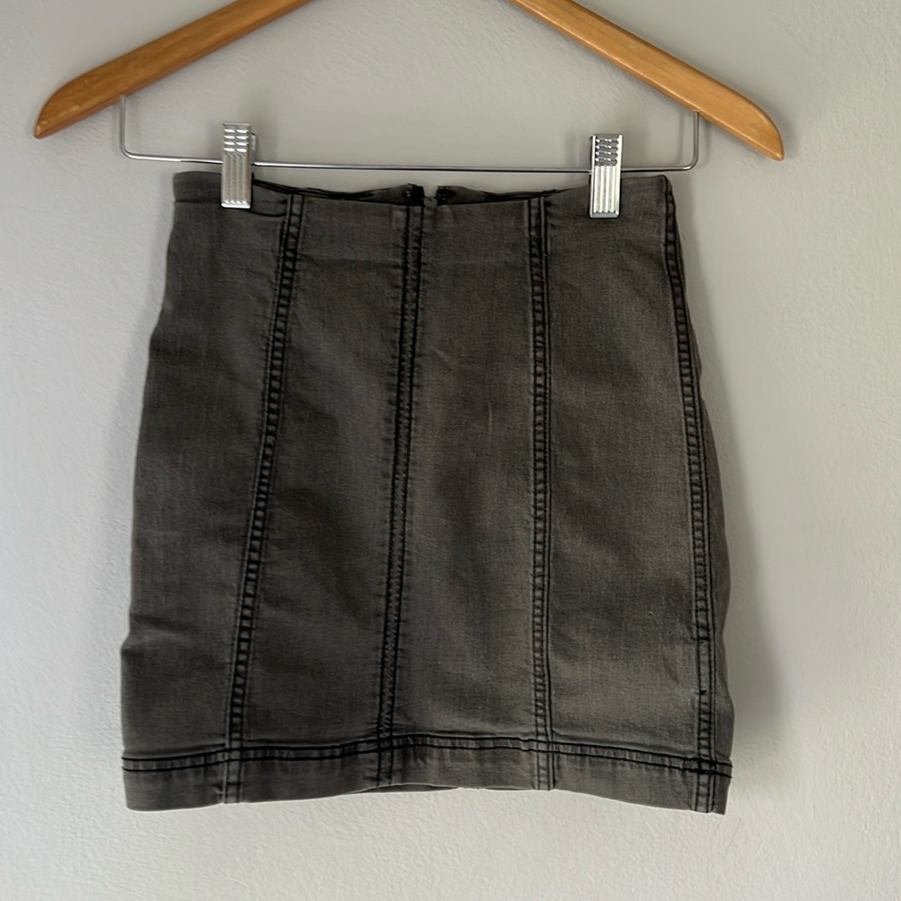 Free people mini pencil skirt